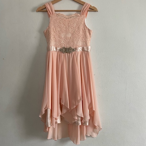 Other - pink dress with lace